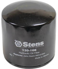 Hydraulic Oil Filter 120-166 Replacement OEM-Grade for John Deere Tractors, black cylindrical design and markings