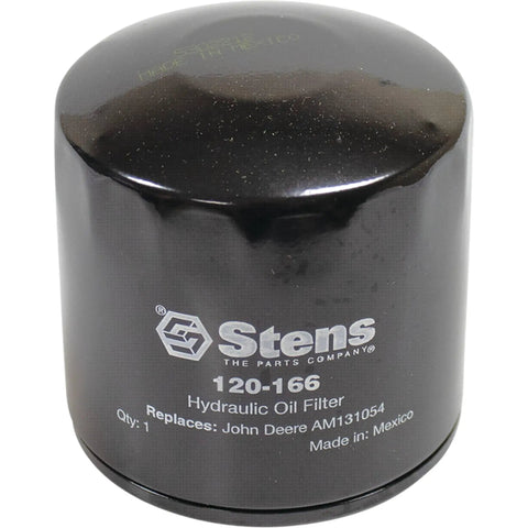 Hydraulic Oil Filter 120-166 Replacement OEM-Grade for John Deere Tractors, black cylindrical design and markings
