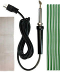 200 Watt Plastic Repair Kit For Quick DIY Fixes With Polyethylene Welding Strips, Stainless Steel Reinforcement Mesh, Welder Stand.
