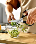 Heavy Duty Come Apart Kitchen Scissors for Chicken Meat and Veggies Easy to Clean Split Kitchen Shears cutting vegetables