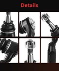 Close-up details of outer tie rods for Hydraulic Power Steering Rack And Pinion Assembly For 1999 To 2006 Chevy Silverado 1500 And GMC Sierra 1500