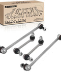 Upgrade Your Ride With A Set Of 4 Front And Rear Sway Bar End Links Stabilizer Kit For Honda Pilot 2016 To 2022 Passport 2019 To 2025 And Acura MDX 2014 To 2020 Replacement Easy Install For Tight Handling shown in packaging and layout