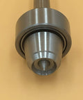 MT1 Wood Lathe Live Center Drive Spur Cup Set Offers Badass Durability For Smooth Spindle Turning Operations Includes Two Spare Replacement Tips. Close-up of metal live center tip.