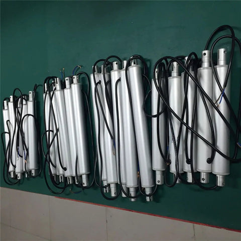 Heavy Duty 12V 24V Linear Actuator With 300N Push, 50 100 150 200 250 400mm Stroke, electric motor gear units