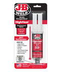 High Heat Epoxy Syringe Kit for Metal and Plastic Repairs, 1:1 Two-Part Formula in Dark Grey, Bonds Up To 550°F