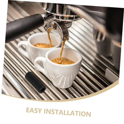 Two Pack Espresso Steam Wand Rubber Sleeve Covers For Heat Safety On Coffee Machines Easy To Install Prevent Burns Durable