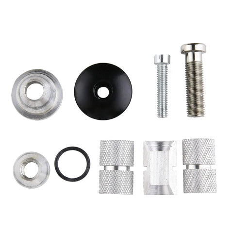 Components of Aluminum Alloy Bike Stem Headset Top Cap For 1 Inch Or 1.25 Inch Forks, Reusable Safe Expander Bung Plug In Blue
