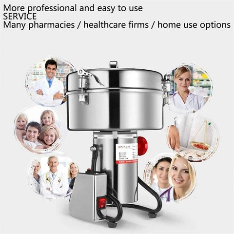 Electric Grain Grinder And Powder Mill For Herbs Coffee Beans And Cereals 110V Superfine Grinding with professionals