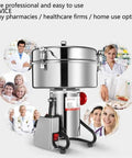 Pro Grade Home Grain Grinder And Powder Mill For Coffee Beans Herbs And Cereals Super Fine Powder Maker 220V with healthcare professionals