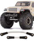1/24 RC crawler with beefy stainless steel steering link, plastic rod ends for precise steering, upgrade for Axial SCX24 models