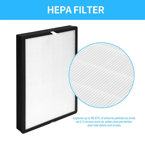 HEPA filter for 2-Pack Replacement Filter For Air Choice AP-528 Purifier 3-In-1 Filtration System With Fine Primary Filter H13 True HEPA