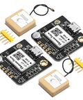 2 Pack GPS Module With NEO 6M GPS Receiver For Arduino And Drone Microcontrollers on white background