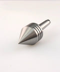 Live Tailstock Center For Wood Lathe With 60 Degree Point 2MT Shank, steel body, side view