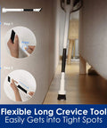 Cordless Vacuum Accessory Kit For Pure One Air Pet S12 S11 S15 X A11 A10 A20 A30S Series with flexible crevice tool in use