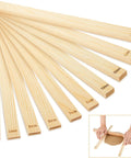 10 Piece Pottery Rolling Pin Guides Set Wood Depth Guides For Clay Polymer Clay Mudboard Tools Includes 5 Size Options 2 Of Each