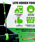 Hands Free Dumpster Lid Prop 3 Pack Skip The Stink And Keep Your Trash And Recycling Bins Sanitary With Zero Grip Hassle For Plastic Lids Make Trash Day A Total Breeze next to open dumpster lid