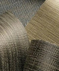 Close-up of Weave Series Woven Vinyl Flooring for Boats, 80 Mil Thick, Gulf Sand color, showcasing texture and weave detail.