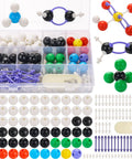 135-Piece Organic Chemistry Model Kit For Students And Teachers Portable Molecular Modeling Set For Chemistry Classes