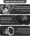 Professional Grade Handheld Concrete Circular Saw With 6000W Brushless Motor And Integrated Dust Extractor details display