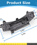 Heavy Duty Washer Door Hinge Replacement For Whirlpool Kenmore Maytag Amana Tough Build dimensions 4.9in x 9.4in x 1.7in