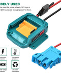 Power Wheel Adapter 18V To 20V Battery Kit With Fuse And Wiring Terminals for DIY Ride On Trucks RC Cars Toys and Robotics