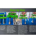 Instructions for Three Station Roller Bender With Large Radius Bead Roller And 8 Inch Shears 0 To 90 Degree Bend Angles.