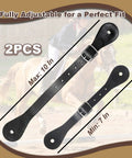 Genuine Leather Spur Straps 2 Pack For Men And Women Durable Premium Horse Riding Gear with Quick Release Aluminum Buckles