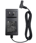 Replacement 29V 2A Wall Power Supply Adapter ZB-H290020A-C For Home Electronics With Two Pin Flat And Round Connectors And Direct Plug In Great Replacement For Common Home Electronics Like Routers Displays And More., black AC/DC adapter with 2-prong plug and cord