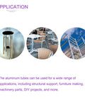 Applications of 6063 Aluminum Round Tube 35 Millimeter Outer Diameter And 32 Millimeter Inner Diameter 150 Millimeter Length Built To Last Structural Metal Tubing For Machinery Frames Construction And DIY Projects