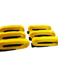 Six Pack 1 Inch By 8 Foot Heavy Duty Lifting Slings Web Straps With Two Reinforced Loops 5000 Lb Break Strength Durable Polyester