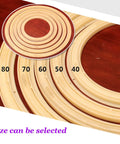 Beefy Heavy Duty Swivel Plate Turntable Base For Glass Granite Or Wooden Tables in 40-80 cm sizes on display