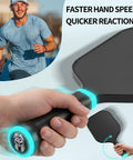 Player using Counterbalance Pickleball Paddle Cap Coins 5g 10g 15g Set To Ditch The Head Heavy Vibe Boost Paddle Balance Control