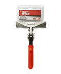 Six Inch Straight Handle Hand Seamer For Sheet Metal Bending And Flattening With Ergonomic Non Slip Grip and Max Power Handle Span