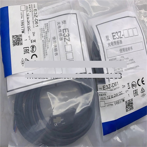 Proximity Switch Sensor E3Z D61 D62 D81 D82 R61 R81 T61 R62 Rock Solid Dope For Industrial Automation High Precision Detector For Machinery And Equipment Easy Mounting Fast Response Wide Sensing Range, packaged sensor