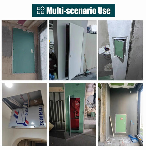 Premium Aluminum Gypsum Drywall Access Panel With Paintable Slick Finish For Attics And Indoor Walls No Sweat Setup Hella Durable Home Fix Upgrade Easy Peasy Install Clean Look in various installation scenarios.