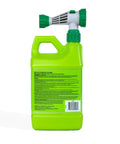 Back view of EZ Deck Fence And Patio Wash 64 Oz Mold And Mildew Killer With Hose End Sprayer for outdoor cleaning