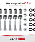 Honda TRX 400EX TRX400X Beefy Swing Arm Linkage Bearing Kit And Bolts For 1999 To 2014 ATV With Heavy Duty Metal Construction OEM Spec 27-1048: bearings, bolts, nuts, and seals