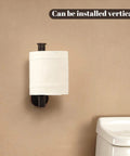 Oil Rubbed Bronze Toilet Paper Holder And Hand Towel Ring Set Farmhouse Wall Mounted Bathroom Hardware SUS304 Stainless Steel