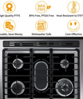 32 Inch Wide Stove Covers For Gas Stoves Extra Long Burner Mats Reusable Nonstick Washable Heat Resistant Stove Top Protectors