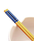 Dope Retro Maze Ramen Dinnerware Set With Ceramic Bowl And Bamboo Chopsticks, 20-Ounce Noodle Bowl For Retro Gamer Kitchens