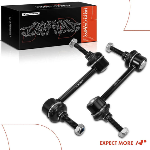 Two Pack Rear Sway Bar Links Stabilizer Kit Fits Ford Explorer 2011-2019 Flex Taurus Police Interceptor Sedan Utility Special Service Sedan Lincoln MKS MKT 2010-2019 Direct Fit Replacement with bolts