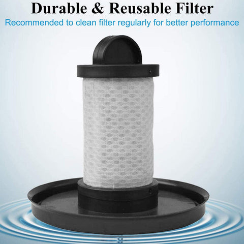 Four Pack Foam And Felt Filters 1 Soft Main Brush 2 Pre Motor Filters 2 Post Motor HEPA Filters For LZ600 LZ601 LZ602 LZ602C