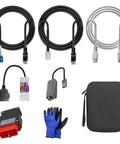 Six Piece Tesla Diagnostic Cables Set For Model S 3 X Y With USB OBD2 Diagnostic Tools Adapter And OBDII Harness