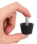 Adjustable Screw-In Furniture Leveler with Anti-Slip Pad, Heavy-Duty Threaded Feet, Durable PP and Iron, Easy Height Adjustment