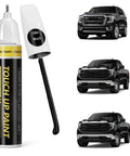 GMC Black GBA Touch Up Paint Kit For Cars, 2 In 1 Scratch Remover Pen With Color Matched Finish, shown with GMC vehicles