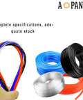 AOPANDA PU pneumatic air tubing, 9/16 in OD, 5 m length, assorted color coils.