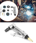 KickAss 90 Degree Right Angle Pneumatic Die Grinder With 2 Inch Grinding Disc Air Powered Rotary Burr Tool for precision grinding tasks.