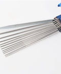 Pro Grade Welding And Carb Cleaner Kit With 12 Wire Set Flat File And Torch Nozzle Tip Cleaner in aluminum box open view