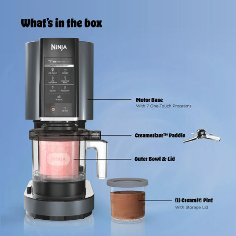 Ultimate Seven In One Frozen Treat Machine That Goes Hard On Cravings Includes One Touch Programs to whip up creamy gelato and sorbet.