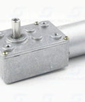 DC Worm Gear Motor 370WG 12V 0.6 RPM Reversible Rotation For Automation Equipment, zinc alloy aluminum housing